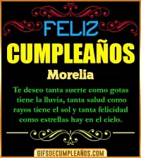 Frases de Cumpleaños Morelia